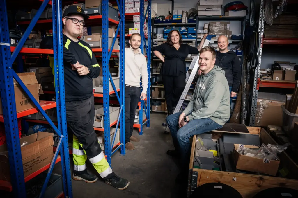 On Image: Cross Wrap Lifecycle Services team members