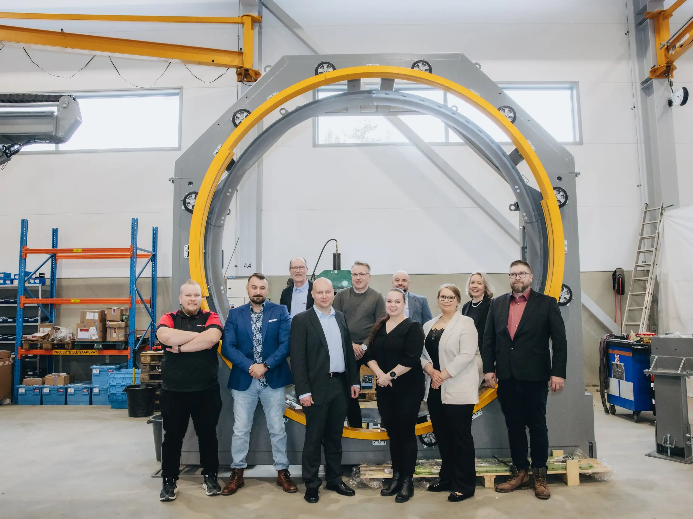 Cross Wrap at the Katera steel